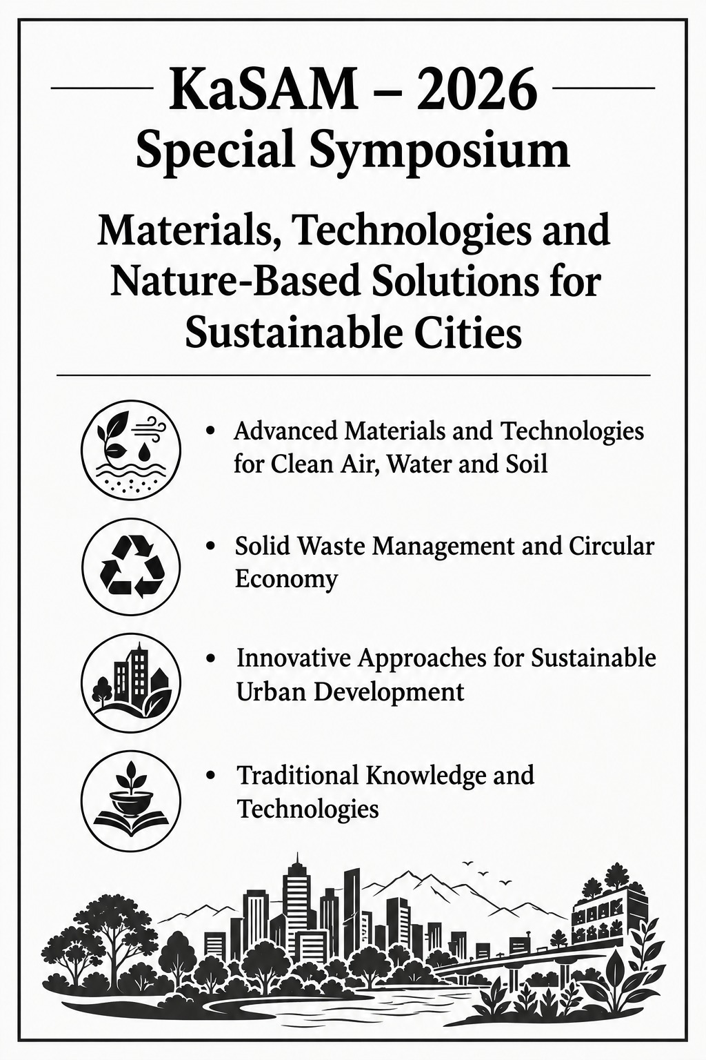 KaSAM special symposium flyer